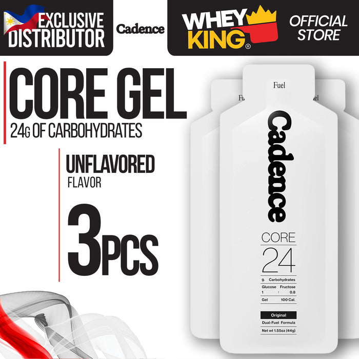 Cadence Core Energy Gel 24g of Carbohydrates 3pcs
