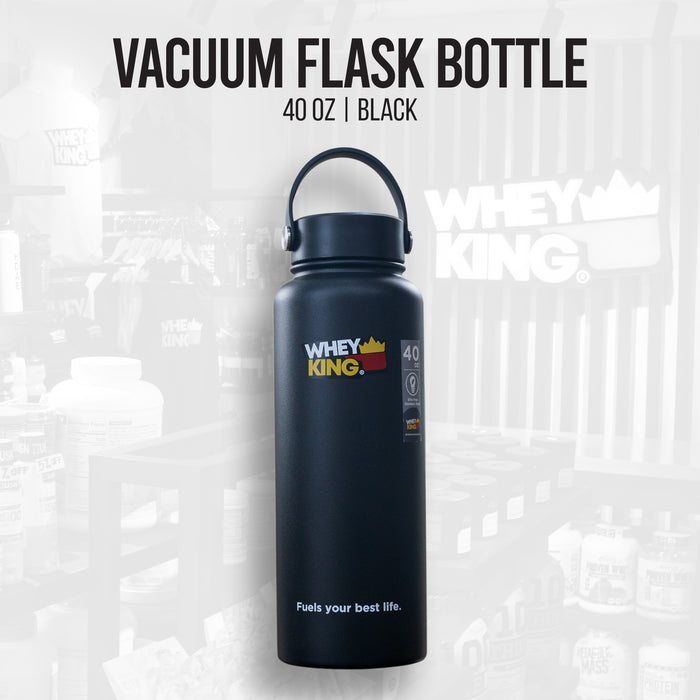 Whey King - Vacuum Flask Bottle (40oz)