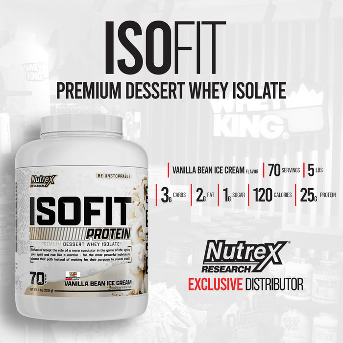 Nutrex ISOFIT Isolate Whey Protein