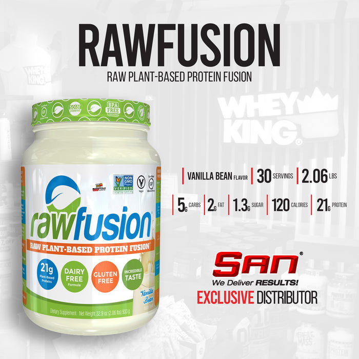 San Nutrition Rawfusion Plant Protein (2lbs)