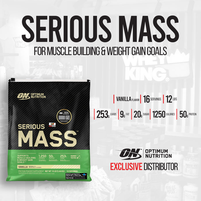 Optimum Nutrition - Serious Mass (12lbs)