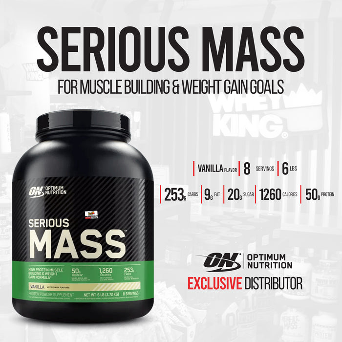 Optimum Nutrition - Serious Mass (6lbs)