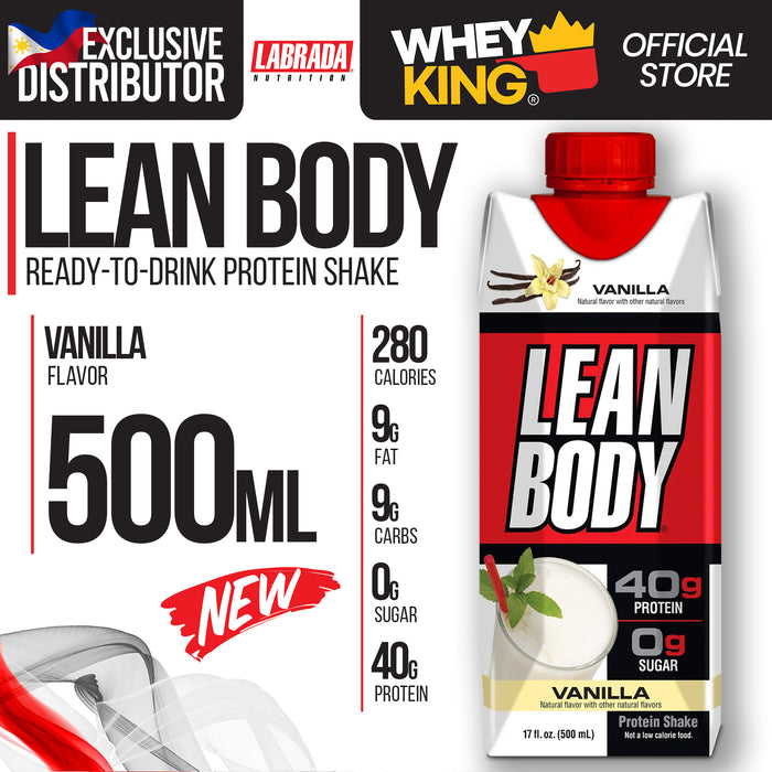 Labrada Nutrition Lean Body Ready-to-Drink Protein Shake