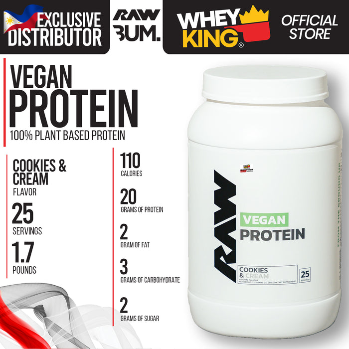 RAW Nutrition CBUM  Vegan  Plant Protein