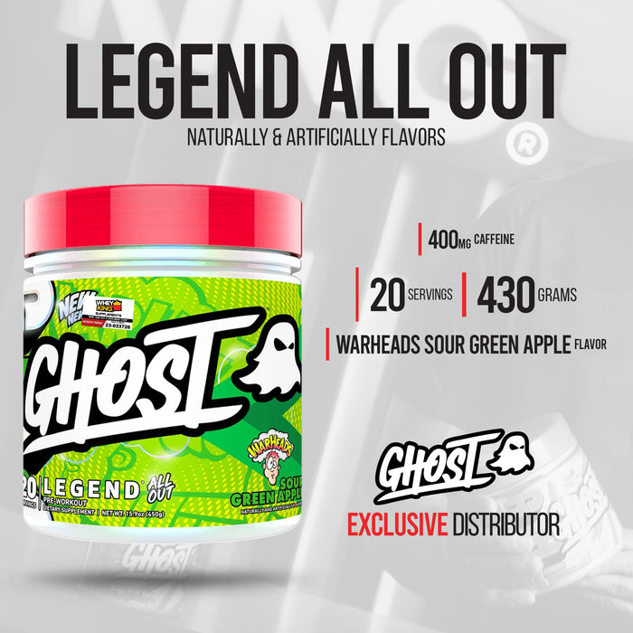 Ghost Lifestyle Legend All Out V2 Pre - Workout