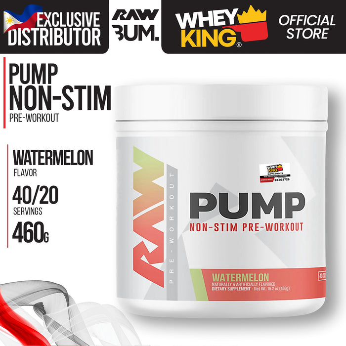 RAW Nutrition | CBUM - Pump Non-Stim Pre-Workout