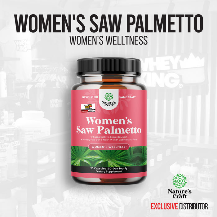 Natures Craft Women Saw Palmetto - 90 Capsules