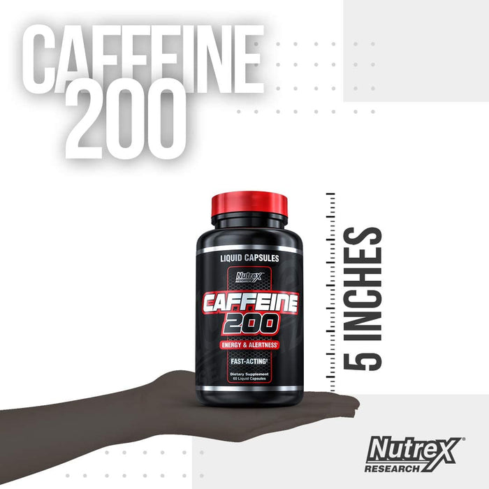 CLEARANCE NUTREX Caffeine 200 Energy and alertness EXP: 4/2025